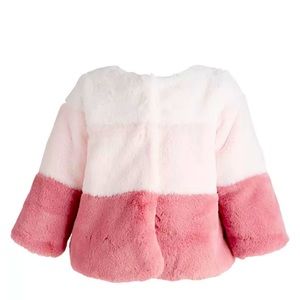First Impressions
Baby Girl Pieced Fleece Coat, Created for Macy's.